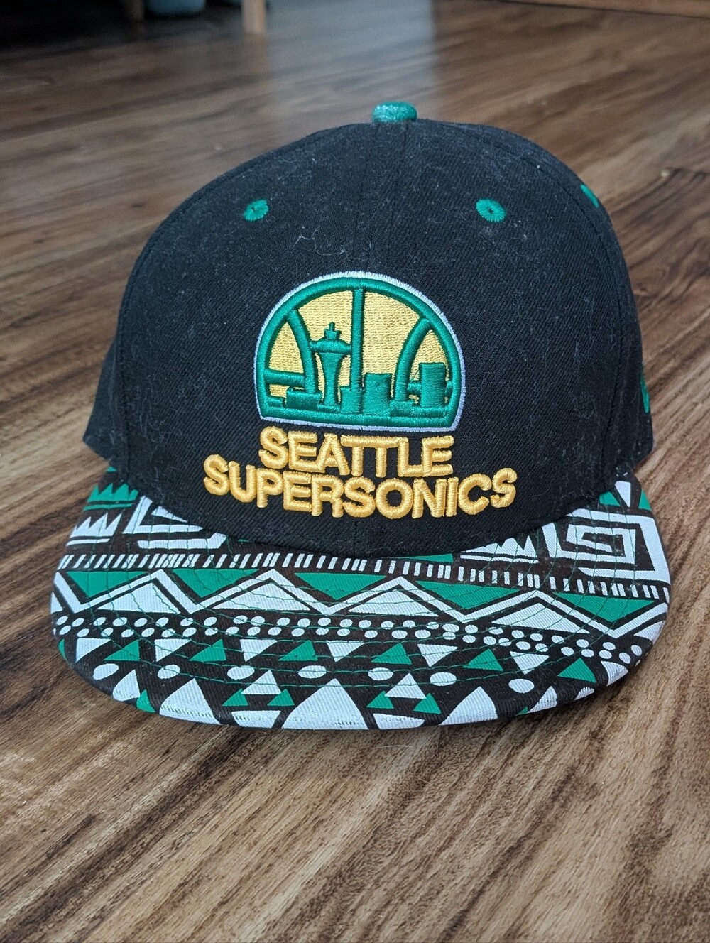 Seattle Supersonics Snapback Hat (Read Description)